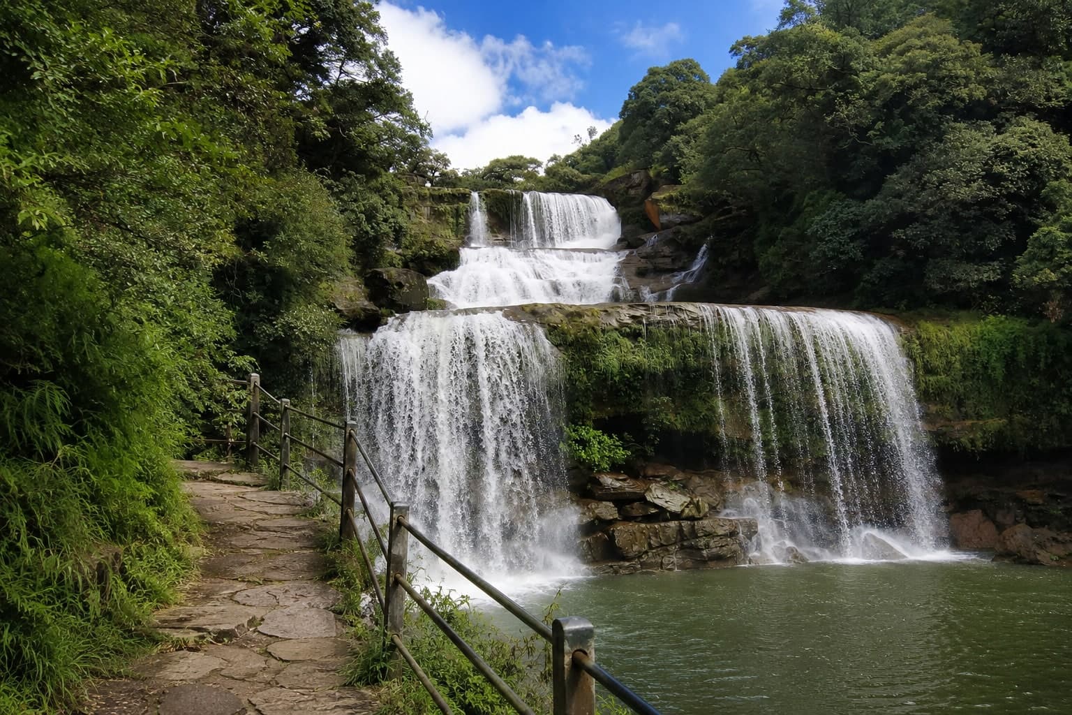 About Lyngksiar Falls